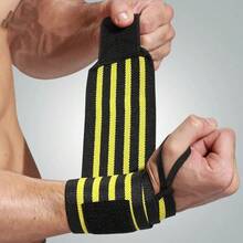 1pc Wrist Wrap Wristband Adjustable Bandage Hand Supports Wrist Support Protective Weight Lifting Gym Training Wrist Strap Brace - Multicolor - View 3