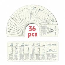 36pcs Cards, Self-Reflection & Growth Cards, Emotional Regulation Practice Cards, Stress Management Prompt Cards, Positive Energy Encouragement Cards, Desktop Gift - Multicolor - View 5