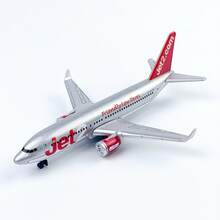 Jett 2 Die-Cast Metal Model Airplane, Suitable For Collection And Holiday Gift - Silver - View 6