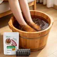 Foot Bath Bag Soothing Leg Care Foot Bath Medicine Bag Ginger Safflower Foot Bath Powder Herbal Foot Bath Bag Suitable For Men And Women - 薰衣草 - 查看 1