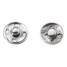 Colchete De Pressão N.1 10mm Costura 36/72/144/180/360 - 1 CARTELA - Visão 5