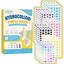 216/1080pcs Star Pimple Patches For Face Hydrocolloid, Absorbing Cover, Tea Tree, Hydrocolloid Acne Patch, Cute Star Pimple - Star - View 1