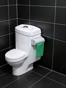 10個/1套 多功能壁掛式垃圾袋分配器面紙盒，免黏貼垃圾收納盒，耐用塑膠材質，適用於居家、浴室與廚房收納，居家收納，學校宿舍必需品 - 彩色 - 查看 7