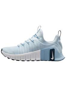 Free 6 Women's Training Shoes, Blue Mesh Lace-Up Athletic Footwear For Cross-Training - Blue - View 1