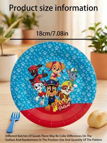 50 قطعة/مجموعة أدوات مائدة بموضوع Paw Patrol، أدوات مائدة غير مطلية، (أطباق)، مناسبة لحفلات أعياد الميلاد، حفلات الزفاف، مراسم التخرج، المهرجانات، التخييم في الهواء الطلق، التجمعات العائلية - مشاهدة 4