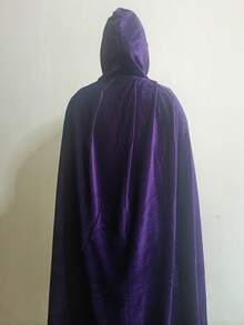 1 buah Jubah Beludru, Cocok untuk Pesta Kostum, Malaikat Maut, Penyihir, Hantu, Setan, Perlengkapan Cosplay - MultiWarna - View 11