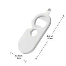 1pc Multifunctional Jar & Bottle Opener Ergonomic Effortless Lid Twist Tool For Seniors Weak Hands Works For Jars Beer Bottles Cans Pull Tabs Kitchen Gadget Holiday Gift - Multicolor - View 5