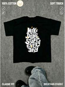 Men T-Shirts - Black - View 1
