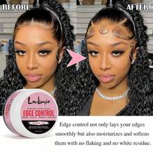 lockmio 250g Edge Control Gel, Long-Lasting Styling Wax For Hairline And Baby Hairs, Natural Frizz-Smoothing Hair Oil Cream For All Hair Types And Styles, Suitable For Men And Women - L-250g-edge-control-gel - View 9