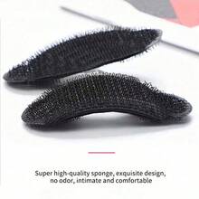 2/4/16Pcs Invisible Hair Volume Clips, High Crown Hair Pad Hair Clips, Seamless Plastic Hair Clips, Suitable For Women, Essential For Hairstyle Design - Multicolor - View 3