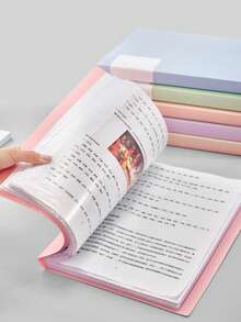 Student-Specific Transparent Multi-Layer A4 Paper Storage Folder, Document Organizer, Back-To-School Essential, Study Material, Exam Paper, Sheet Music, Music Score Holder, Thickened Loose-Leaf Durable - Single Piece - View 4