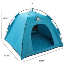 1PC Pet Tent Bed, Dog Tent, Cat Tent, Dog Bed, Cat Bed, Removable And Washable, All-Season, Outdoor Breathable Dome Pet Bed - Multicolor - View 24
