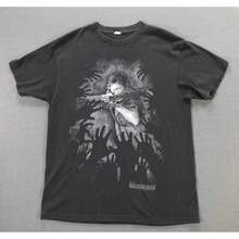 Men'S Black  T Shirt Size M L Cut Tag - 黑色 - 查看 1
