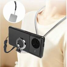 Dudukan Ponsel Magnetik untuk Leher, Perspektif Kamera Aksi, Pemotretan Luar Ruangan, Siaran Langsung, Braket Multifungsi - Hitam - View 4