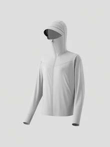 Beneunder Women's Cooling Sun-Protective Jacket (Loose Fit) AL010 - Light Grey - View 8