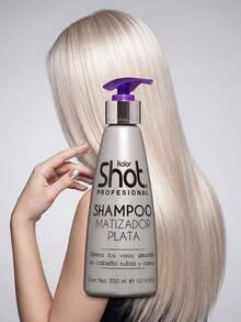 Shampoo For Straight, Curly, And Platinum Hair - Platinum Toning Shampoo - View 2