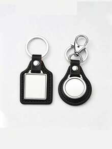 Customized Photo Leather Keychain, Personalized Photo Keychain, Unique Photo Gift For Men, Couple Keychain, Suitable For Valentine's Day, Mother's Day, Birthday, Father's Day, Graduation, Wedding, Keepsake, Housewarming Gift - Multicolor - View 23