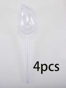 2/4/8pcs Cactus-Shaped Automatic Watering Spikes, Automatic Slow-Release Plant Watering System, Automatic Watering System, Indoor/Outdoor Gardening Tools, PVC Material, Automatic Watering Device, Drip Irrigation, No Electricity Required, Suitable For Succulents And Fresh Flowers, Plastic Watering Balls, Large Capacity, Narrow Mouth Design Extends Watering Time, Essential For Indoor/Outdoor Potted Plants In Spring And Summer - White - View 18