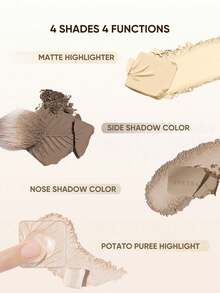 JUDYDOLL HIGHLIGHT&CONTOUR 9g Highlighter & Contour Palette - 02 Plant Shadow Palette - View 8
