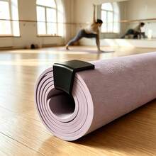 2/1pc Yoga Mat Clip Non-Slip Yoga Mat Fixing Buckle Anti-Loose Fitness Mat Keeper Portable Roll Mat Fixing Clip No-Tie Storage Tool For Home And Gym, Home Exercise Accessory - Multicolor - View 4
