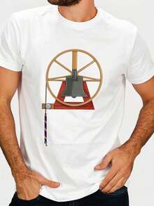 Men T-Shirts - White - View 1