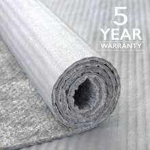 Vinyl Lock - 8' - Felt And EVA - Non-Slip Rug Pad For Vinyl, Luxury Vinyl Plank LVP Flooring - Grey - View 8