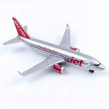 Jett 2 Die-Cast Metal Model Airplane, Suitable For Collection And Holiday Gift - Silver - View 2