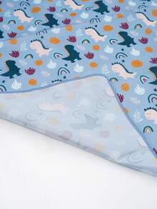 1PCE Baby Splat Mat ,Washable Portable Picnic Mat And Table Cloth,For Under High Chair/Arts/Crafts - Multicolor - View 2