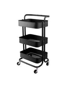 Storage Carts - Black - View 3