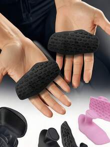 1pc(2pcs/Pack) Professional Fitness Grip, Ergonomic Pull-Up Training Hand Protector, Non-Slip Weightlifting Grip Straps For Men And Women - A - View 1