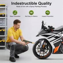 YUNRUX Car Tire Plugger, Tubeless Tire Repair Kit, Tire Puncture Repair Tool - A - 查看 8
