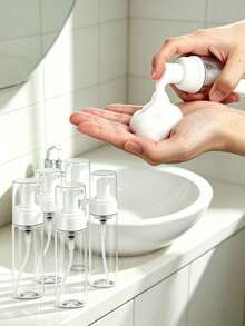 5/3/1pc Pump Head Foaming Dispenser Bottle 150ml Dense Foam Daily Care Travel Essential - Multicolor - View 1