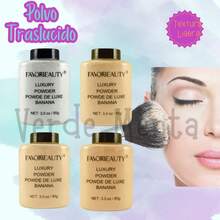 Polvo Banana Traslucido Fijador De Maquillaje Polvo Fijador, Polvo Traslúcido HD, Bissú, El Polvo Traslúcido de Arroz, fijador de maquillaje, acabado mate - Multicolor - Ver 9