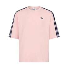 Adidas Clover Men's Summer New 3S TEE Sports Casual Short Sleeve - Pink - View 3