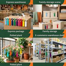 Garden Plant Labels With Ring Clips, PVC Material, Waterproof, Sun-Resistant And Durable, Suitable For Fruit Trees, Vines And More, Ideal Choice For Outdoor Gardening - Multicolor - View 2
