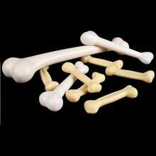 1 Peça Esqueleto de Osso Humano Realista de Plástico para Halloween, Adereço de Pegadinha para Bar e Sala de Escape, Esqueleto Humano Realista, Adequado para Suprimentos de Halloween ao Ar Livre e Jardim - Decoração de Quintal e Jardim - Multicolorido - Visão 3