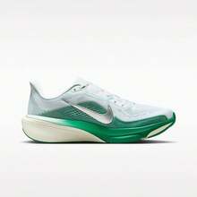 Nike Sepatu Lari Jalan Raya Baru Pegasus 42 untuk Wanita - hijau putih - View 3