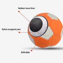 1 buah Bola Sepak Bahan EVA Lembut 5#, Desain Melengkung dengan Jahitan Presisi, Bola Sepak Luar Ruangan Berkualitas Tinggi Cocok untuk Pertandingan dan Latihan - MultiWarna - View 8