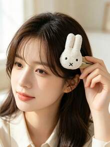 MIFFY 官方可愛卡哇伊兔子 BB 髮夾 卡通側瀏海碎髮髮夾 甜美 2026 爆紅 Tk Ins 限定版 - 彩色 - 查看 5