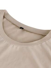 Women T-Shirts - 淺米色 - 查看 3