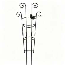 Indoor Plant Support Plastic Garden Stake, Small Climbing Leaf-Shaped Support, Suitable For Pothos, Monstera, Monstera Deliciosa And Other Plants, Can Support Ivy, Monstera And Other Plants - A - View 10