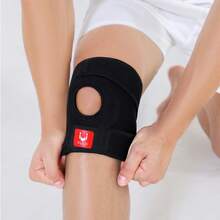 Vilico 1pc Freely Adjustable Knee Pad, Comfortable And Breathable, With PVC Support Band, Suitable For Weightlifting, Fitness, And Gym Knee Protection - Multicolor - View 8