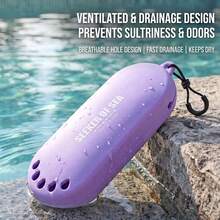 Goggle Case Silicone Anti Scratch Breathable Protective Box For Swim Goggles Youth Adults - Multicolor - View 3