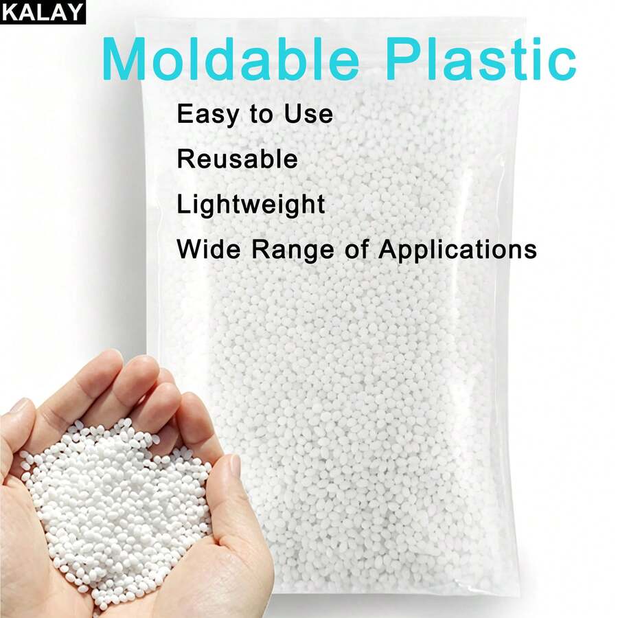 KALAY Moldable Thermoplastic Polymorph | Meltable & Reusable Plastic For Crafts, DIY, Cosplay, Modeling, Temporary Repair, Sculpting & Cosplay-100/500/1000/2000g 3.5/17.7 -35.3/70.6OZ Halloween Gifts