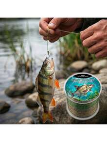Sinking Fishing Line 600 M 0.14 Mm For Feeder And Float Fishing, 3D Chameleon Colour Monofilament With Low Underwater Visibility, High Abrasion Resistance And 4.45 Kg Strength, Durable Spool For Lakes, Rivers And Recreational Angling - Butterfly - View 4