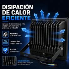 3pack 300w Reflector Led Exterior Alta Potencia Ip67 24000lm - 1 - Ver 8