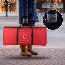 True Cult 37 Key Keyboard Bag Compatible With  PSS-E30, PSS-F30  37 Keys Keyboard Padded Polyester Keyboard Case Waterproof Dustproof Carry Bag With Shoulder Strap Red - Red - View 7