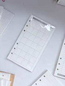 6 Hole A6 Refill Paper, Grid/Dotted/Lined Loose Leaf Planner Inserts, Minimalist Journal Refill Pages For 6 Ring Binder Notebook Budget Planner/Money Tracker Weekly Monthly To Do List A6 Refill Paper - A - View 15