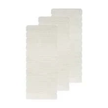 Double Sided Replacement Tape, White, 0.8cm*4cm 36PCS Double Sided No-Residue Tape For Weft Extensions, Strong Waterproof Hold For Daily Use, Seamless Install - A - View 1