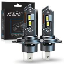 TOAUTO 2pcs H7 LED Headlight Bulbs CANBUS H4 H11 HB3 9005 HB4 9006 1:1 Halogen Size Plug And Play Car LED Fog Lights 160W 80000LM 12V-24V - A - View 13